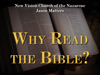 Why Read the Bible? graphic
